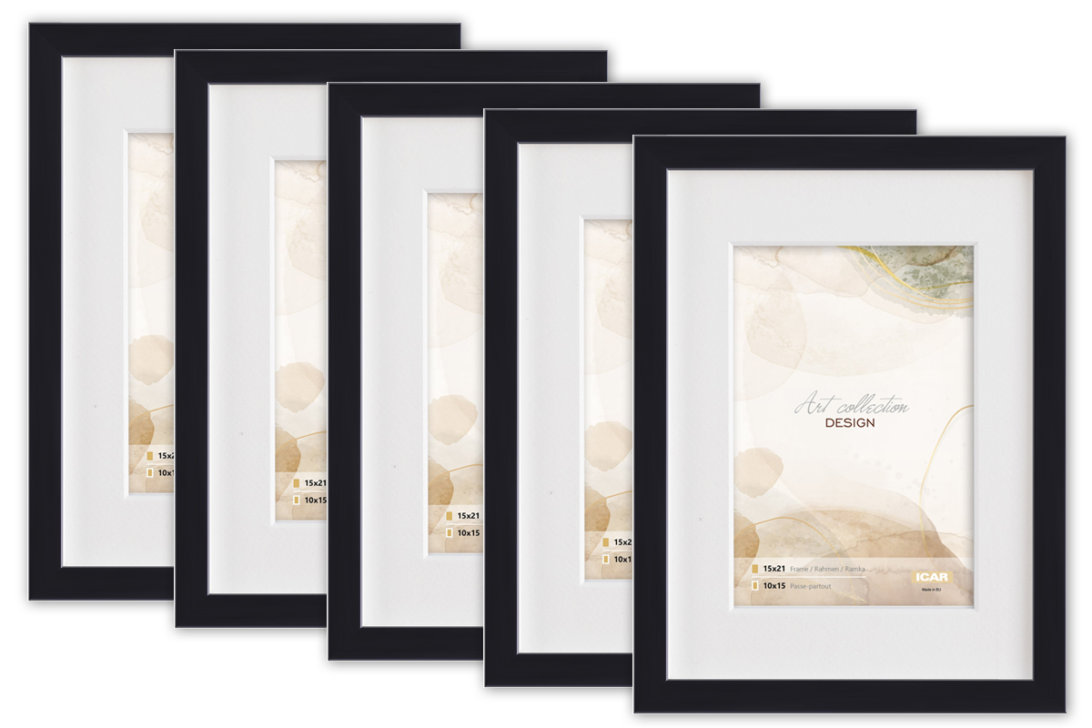 Bilderrahmen IDEA PAS PAK M2 schwarz